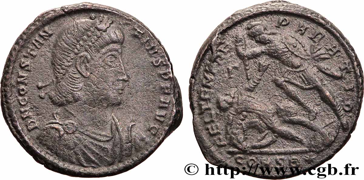 CONSTANTIUS II Maiorina XF