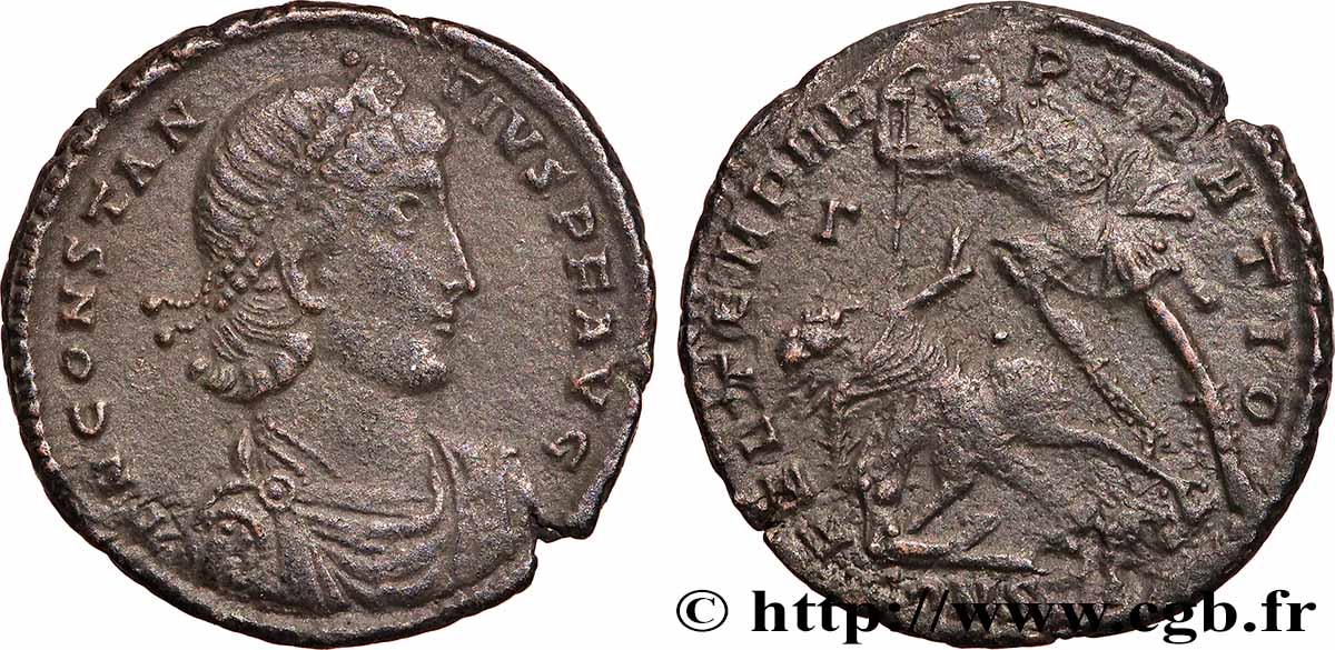 CONSTANTIUS II Maiorina XF/VF