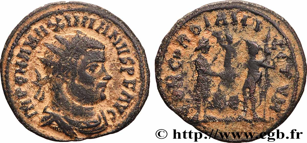 MASSIMIANO ERCOLE Pseudo ou néo-aurelianus q.BB/MB