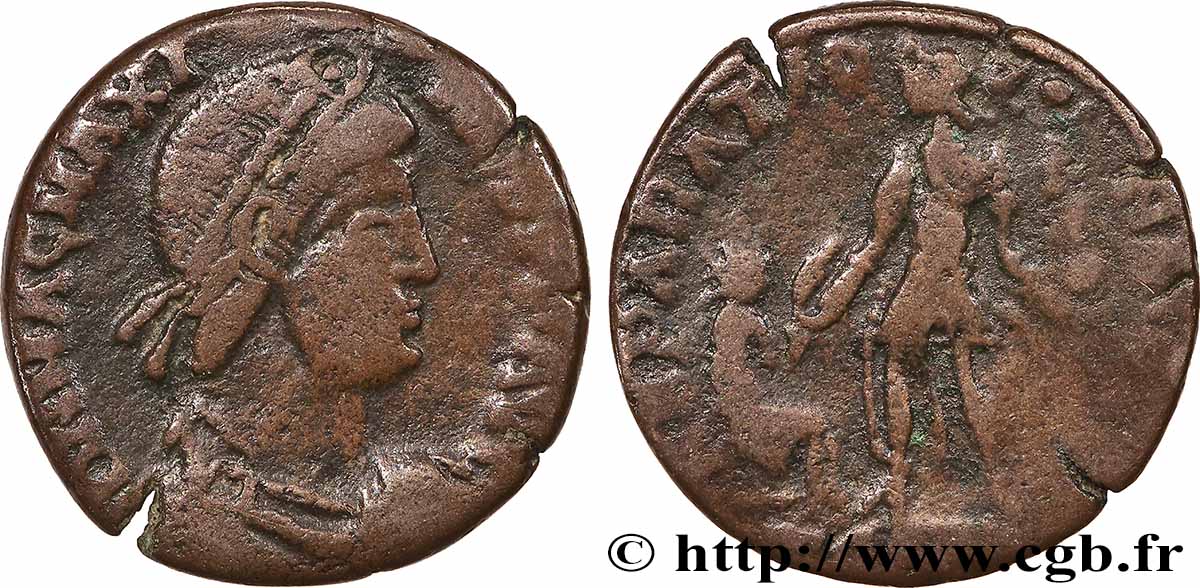 MAGNUS MAXIMUS Maiorina pecunia VF/VF