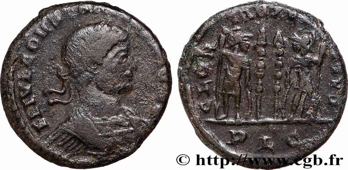 CONSTANTIUS II Centenionalis ou nummus VF/AU