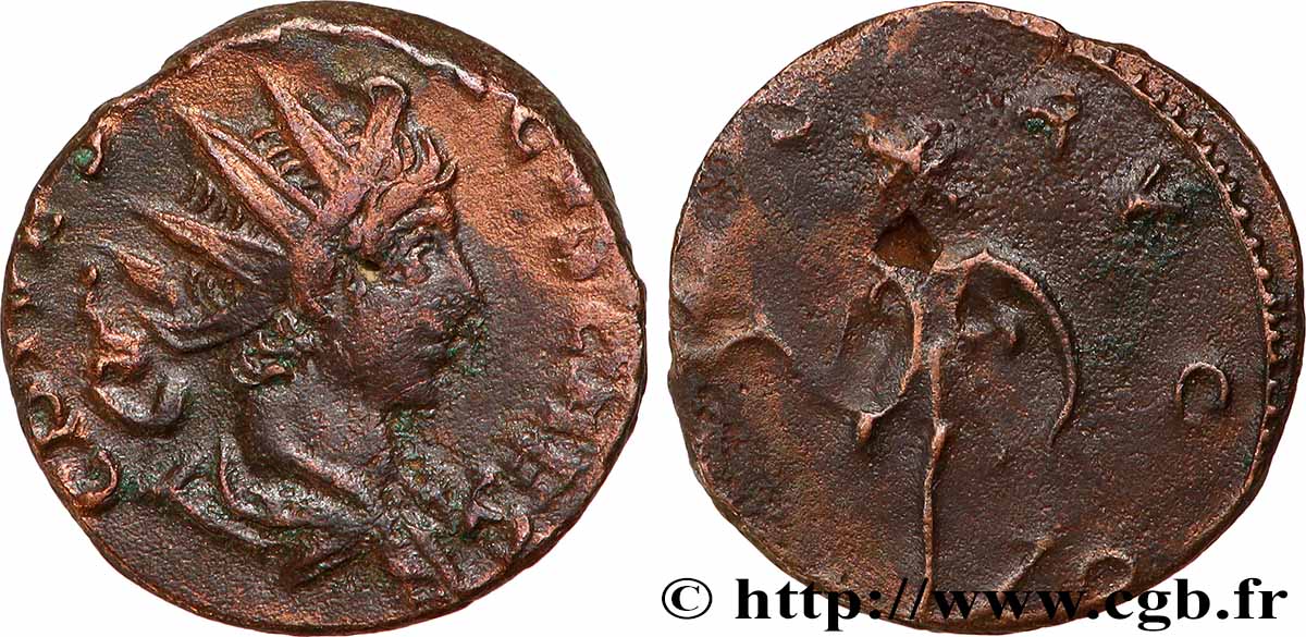 TÉTRICUS II Antoninien TTB