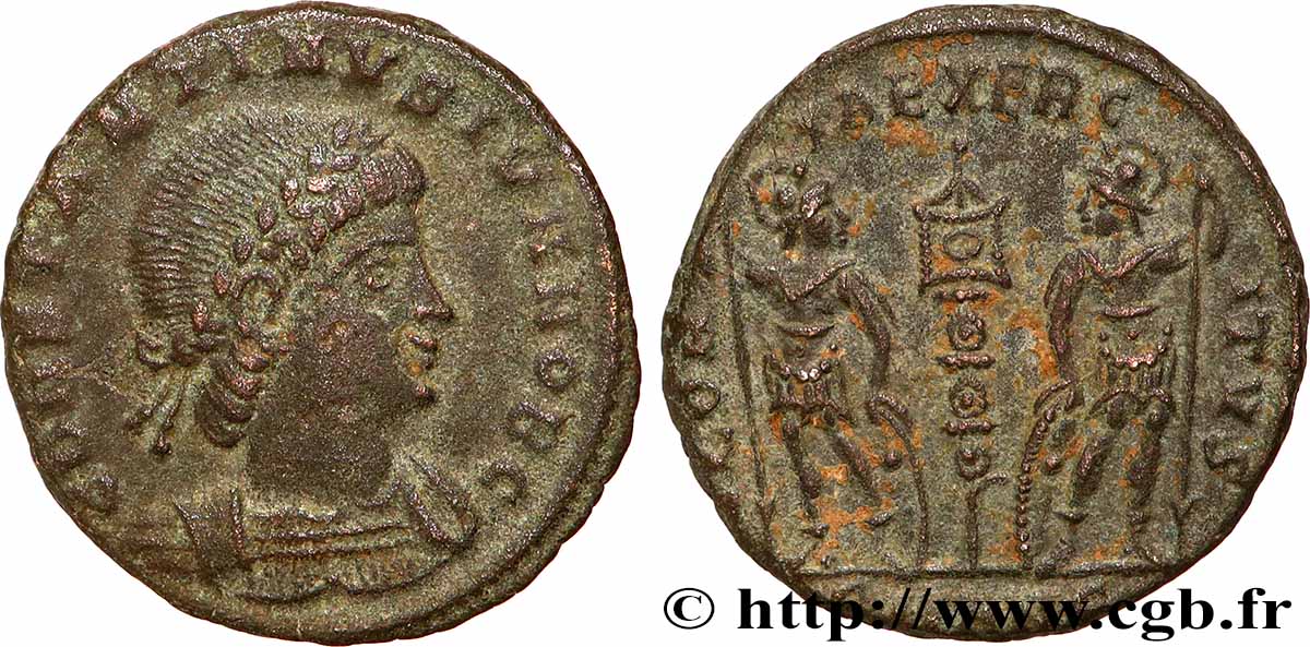 CONSTANTINUS II Centenionalis ou nummus SS
