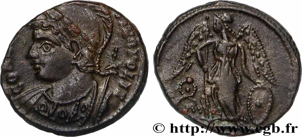 CONSTANTINOPOLIS Centenionalis ou nummus AU