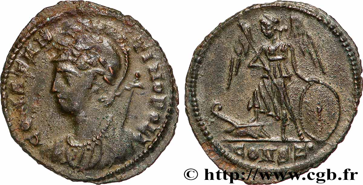CONSTANTINOPOLIS Centenionalis ou nummus XF/AU