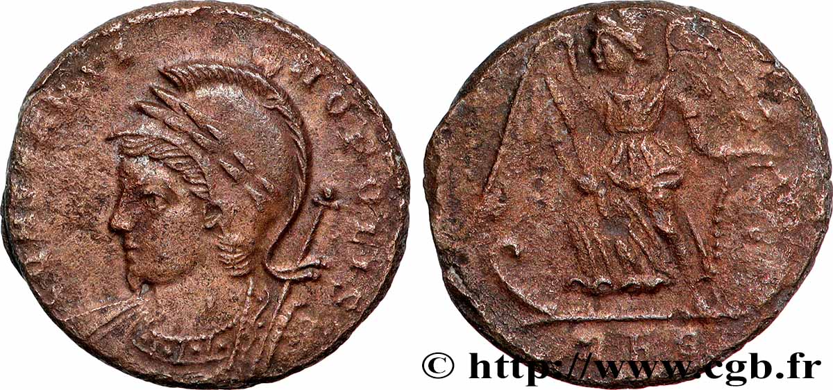 CONSTANTINOPOLIS Centenionalis ou nummus XF