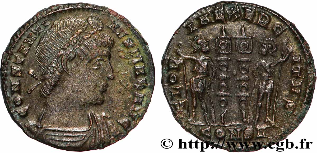 CONSTANTINE I THE GREAT Centenionalis ou nummus AU