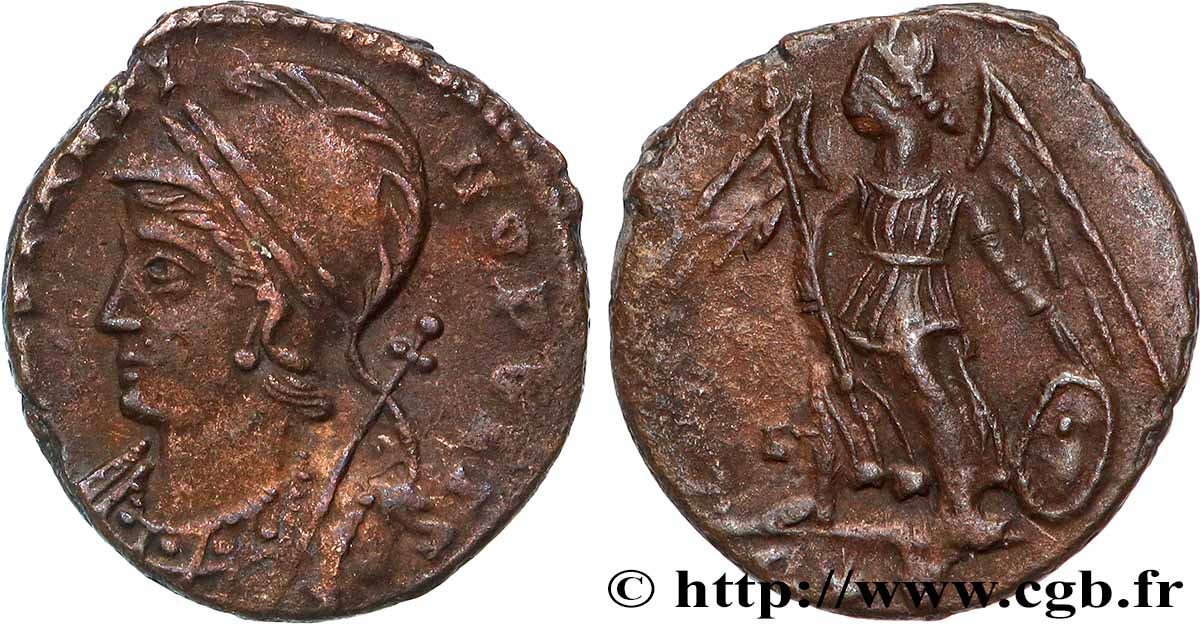 CONSTANTINOPOLIS Centenionalis ou nummus AU