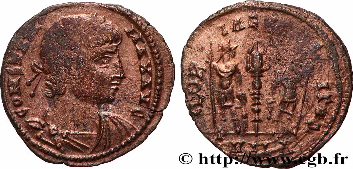 CONSTANTINE I THE GREAT Centenionalis ou nummus XF