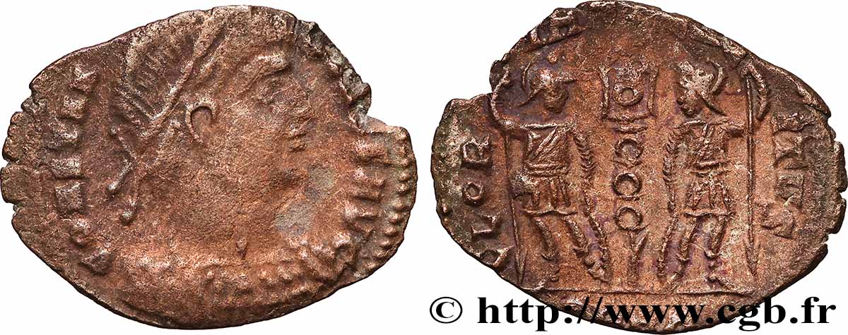 CONSTANTINUS I DER GROßE Centenionalis ou nummus SS/fVZ