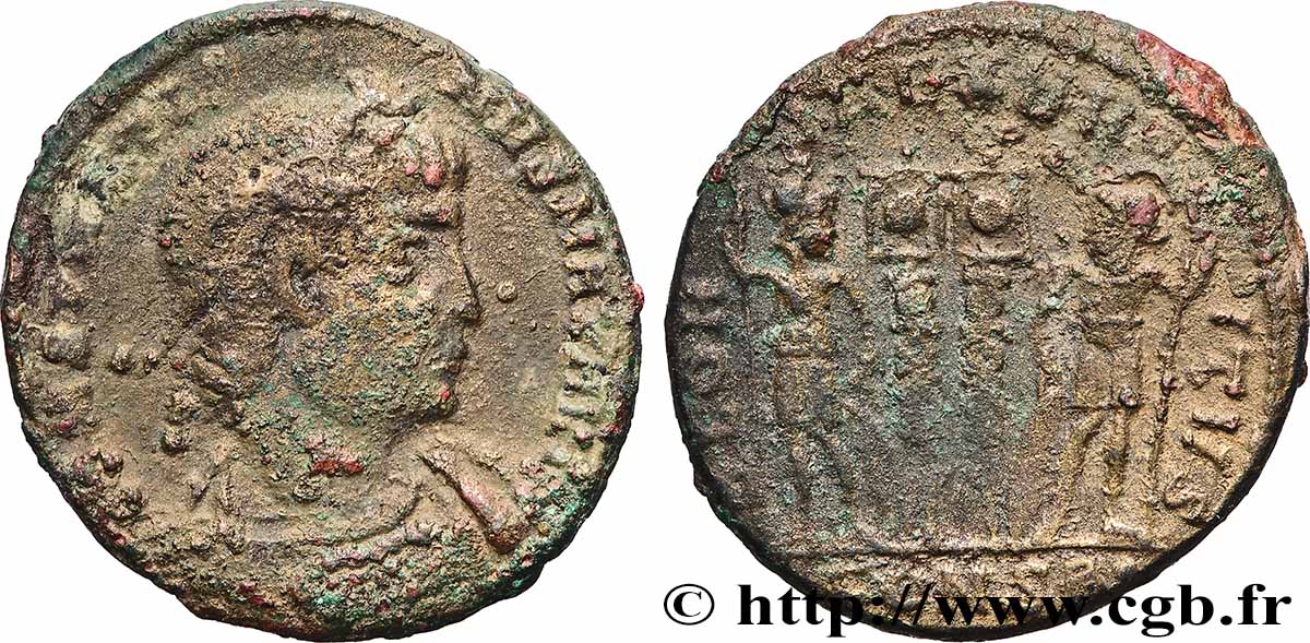 CONSTANTINUS I DER GROßE Centenionalis ou nummus SS/fSS