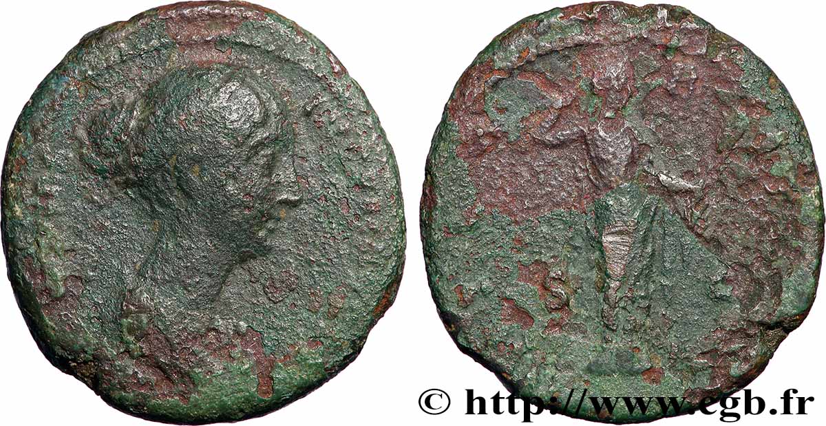 FAUSTINA MINOR As S
