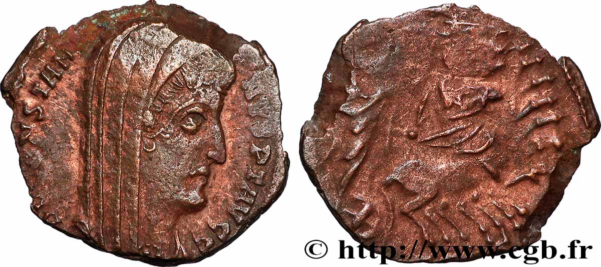 CONSTANTINUS I DER GROßE Centenionalis ou nummus SS