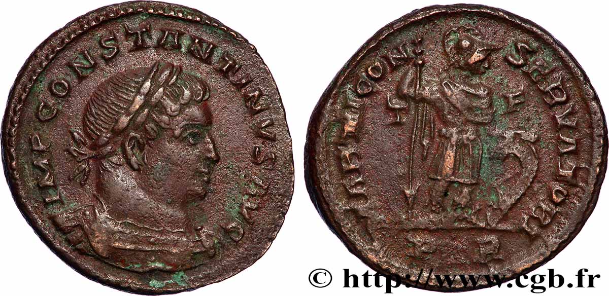 CONSTANTINE I THE GREAT Follis ou nummus AU