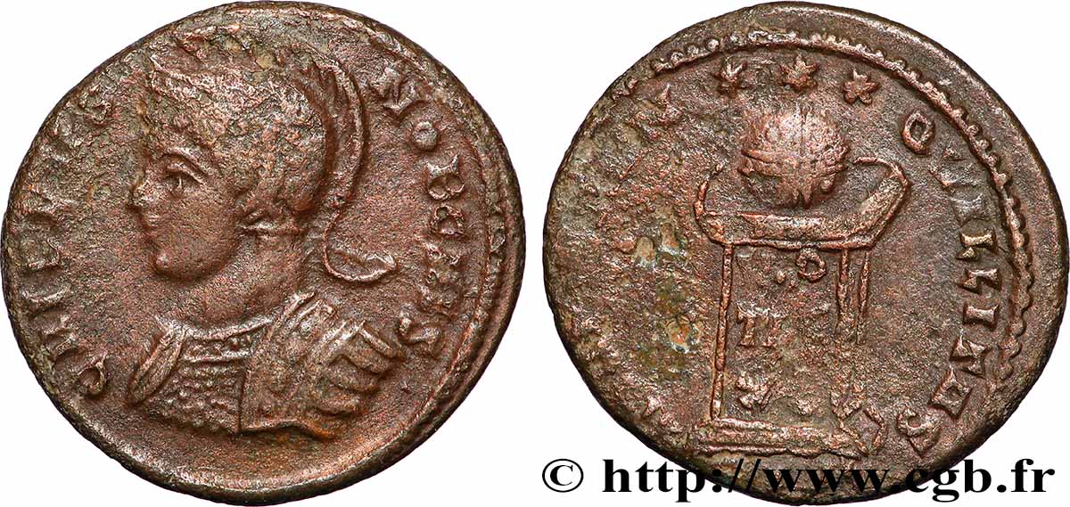 CRISPUS Centenionalis ou nummus XF