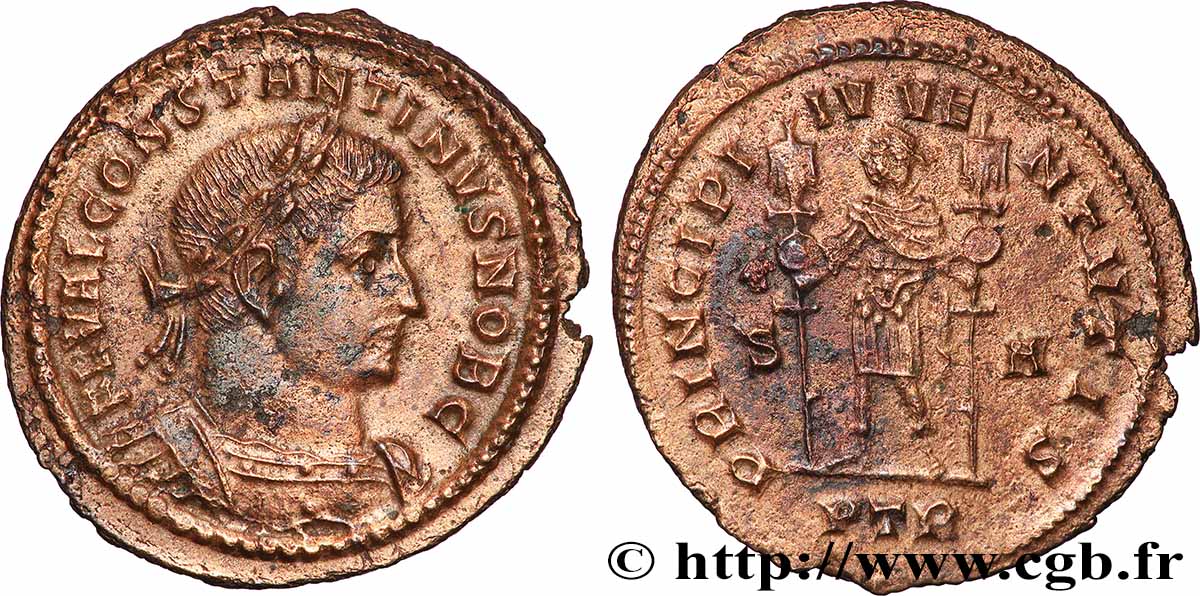 CONSTANTIN Ier LE GRAND Follis ou nummus TTB+