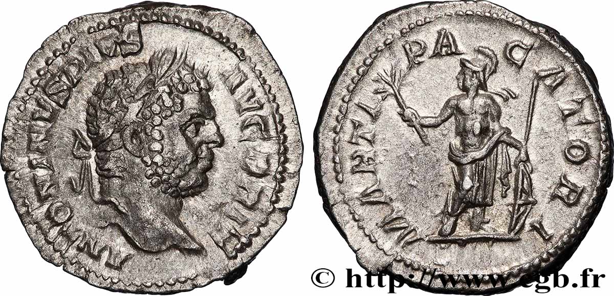 CARACALLA Denier AU