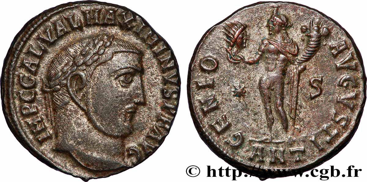 MAXIMINUS II DAZA Follis ou nummus fVZ