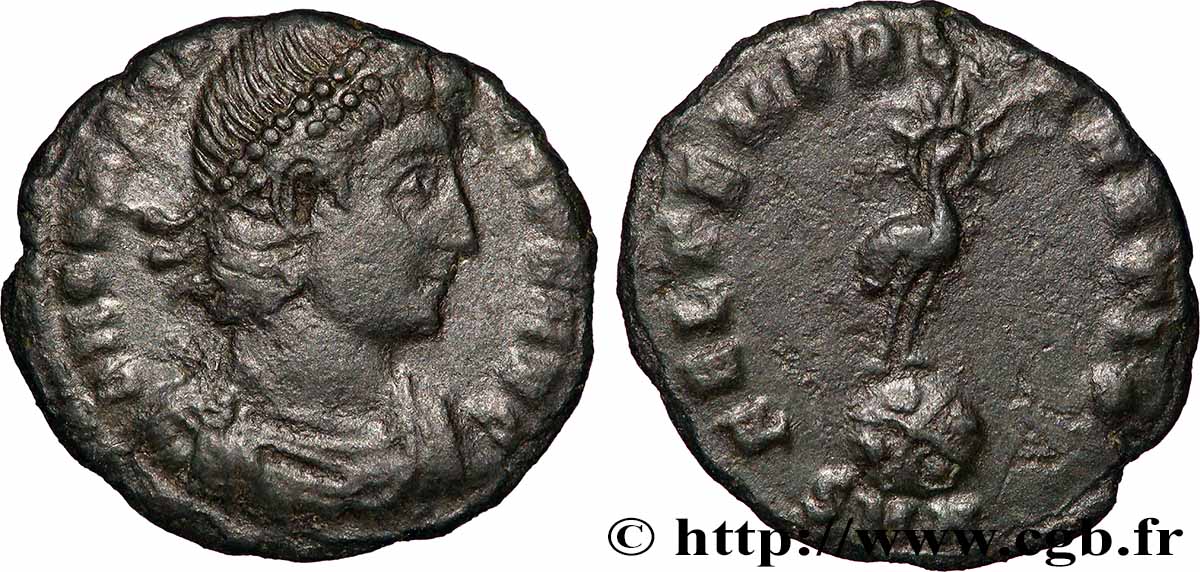 CONSTANTIUS II Demi-maiorina AU