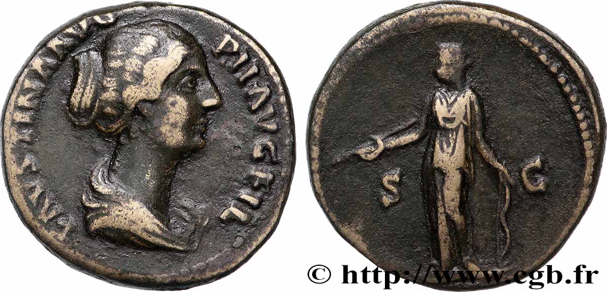 FAUSTINA MINOR As XF
