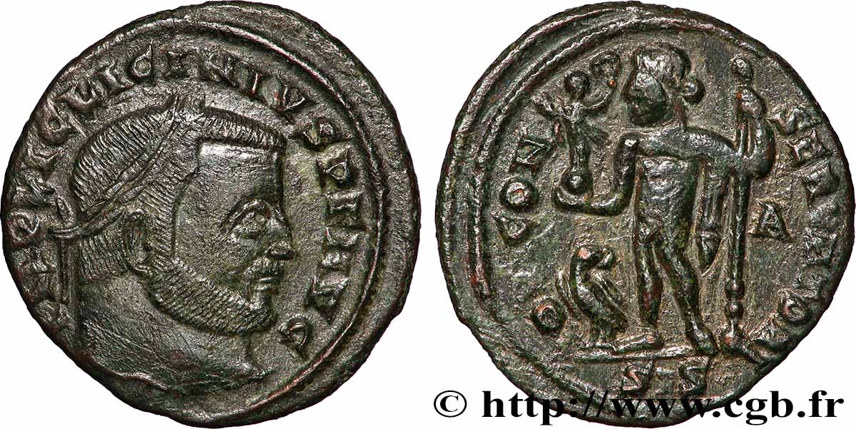 LICINIUS I Follis ou nummus AU