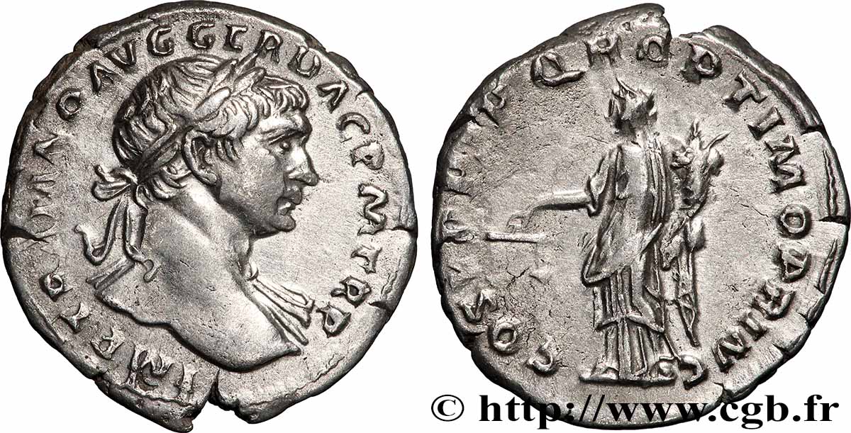 TRAJANUS Denier AU/AU
