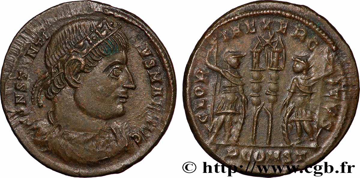 CONSTANTINE I THE GREAT Centenionalis ou nummus AU
