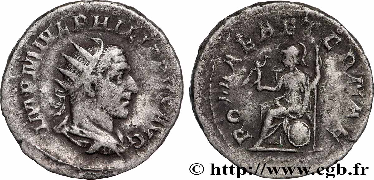 PHILIPPUS Antoninien XF
