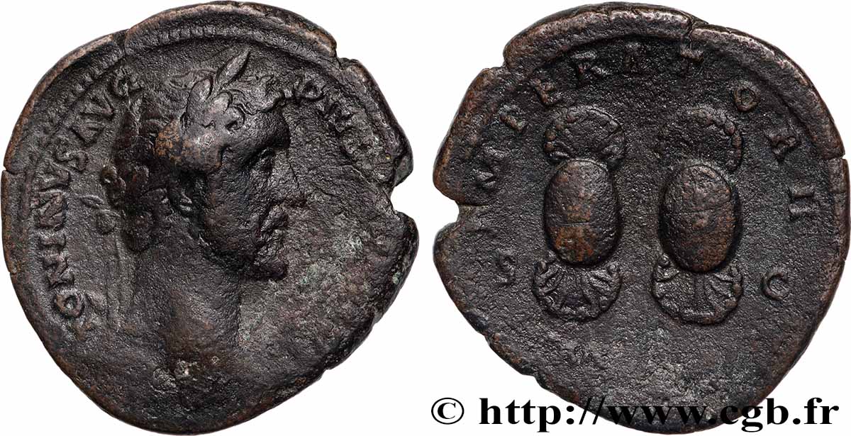 ANTONINUS PIUS As VF