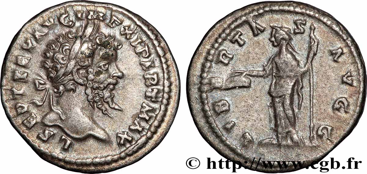 SEPTIMIUS SEVERUS Denier AU