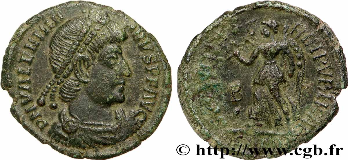VALENTINIAN I Nummus AU/XF