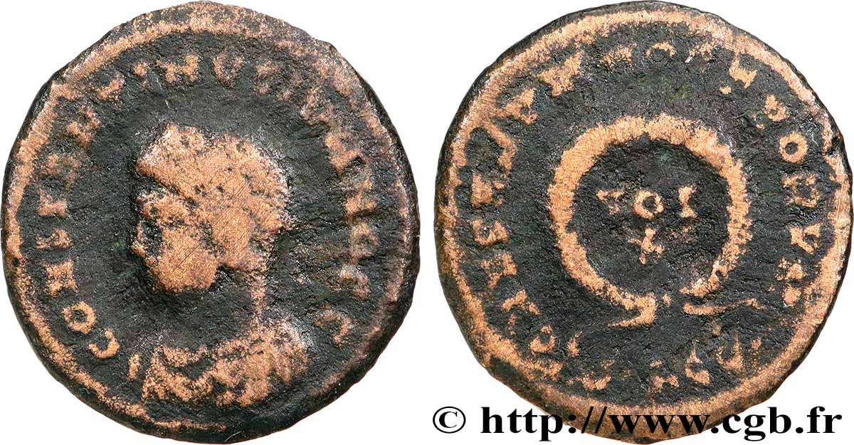 CONSTANTINE II Centenionalis ou nummus VF