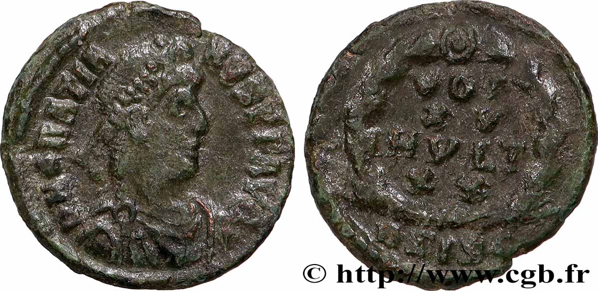 GRATIAN Nummus XF