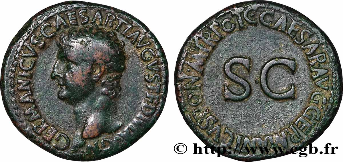 GERMANICUS As XF