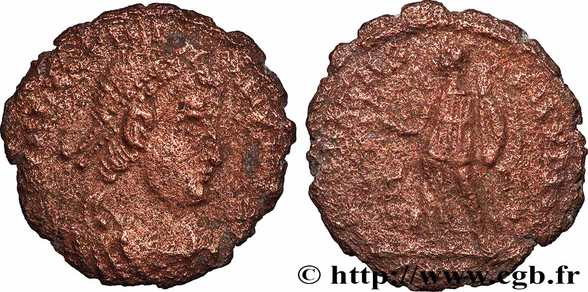 VALENTINIANO I Nummus q.BB