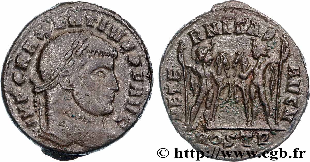 MAXENTIUS Follis ou nummus XF/AU