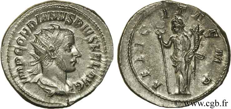 GORDIEN III Antoninien FDC