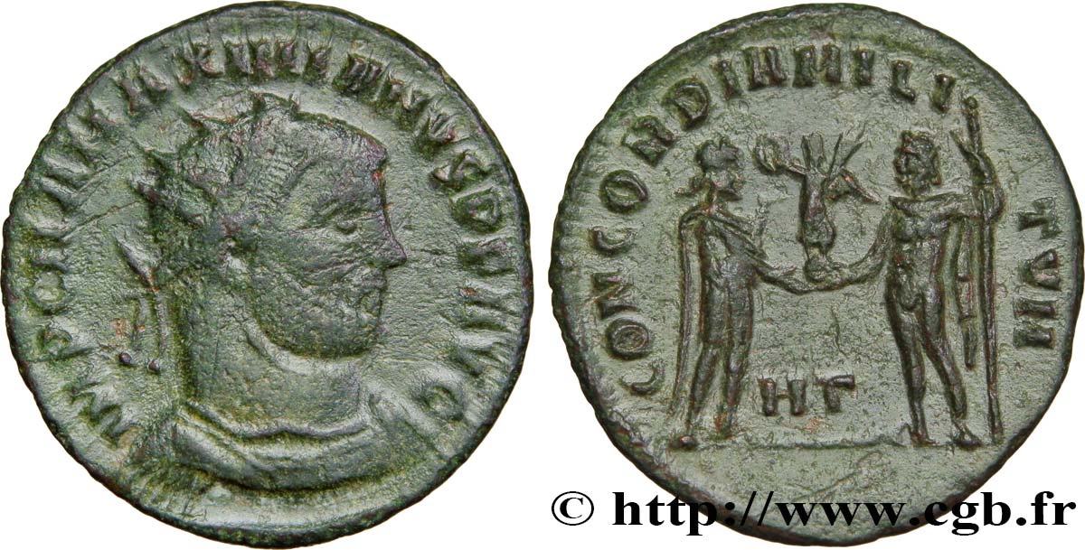 MAXIMIANUS HERCULIUS Pseudo ou néo-aurelianus AU/AU