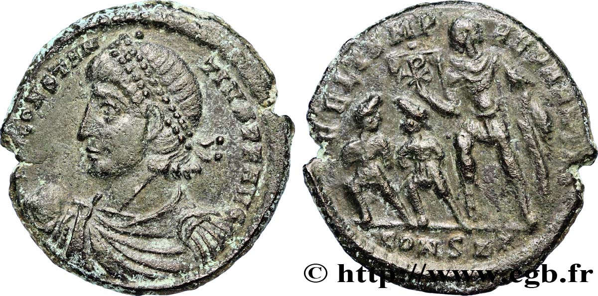 CONSTANTIUS II Maiorina, (MB, Æ 2) AU