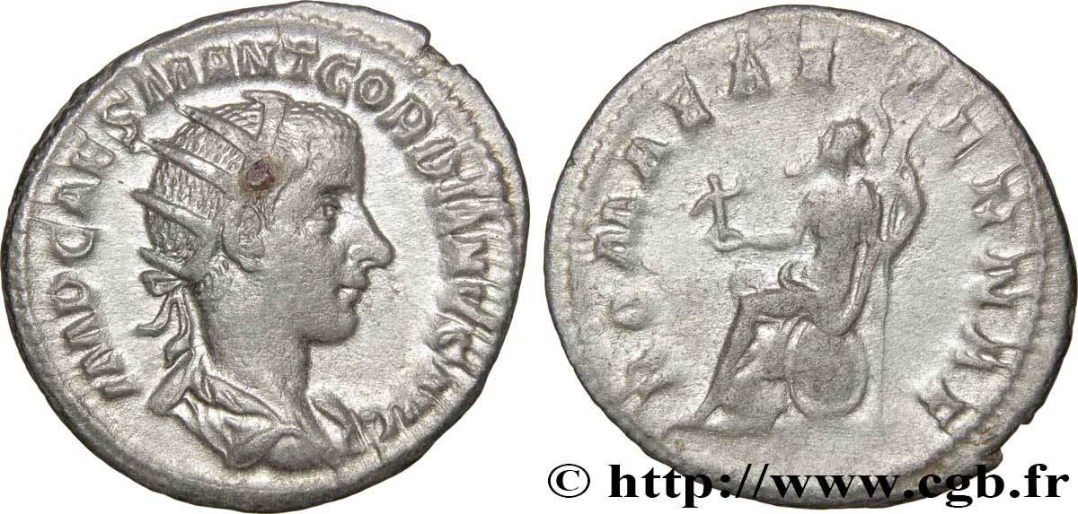 GORDIAN III Antoninien AU/XF