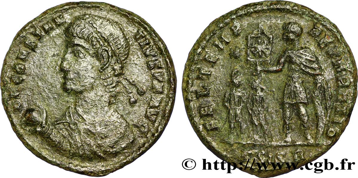 CONSTANCE II Maiorina, (MB, Æ 2) TTB