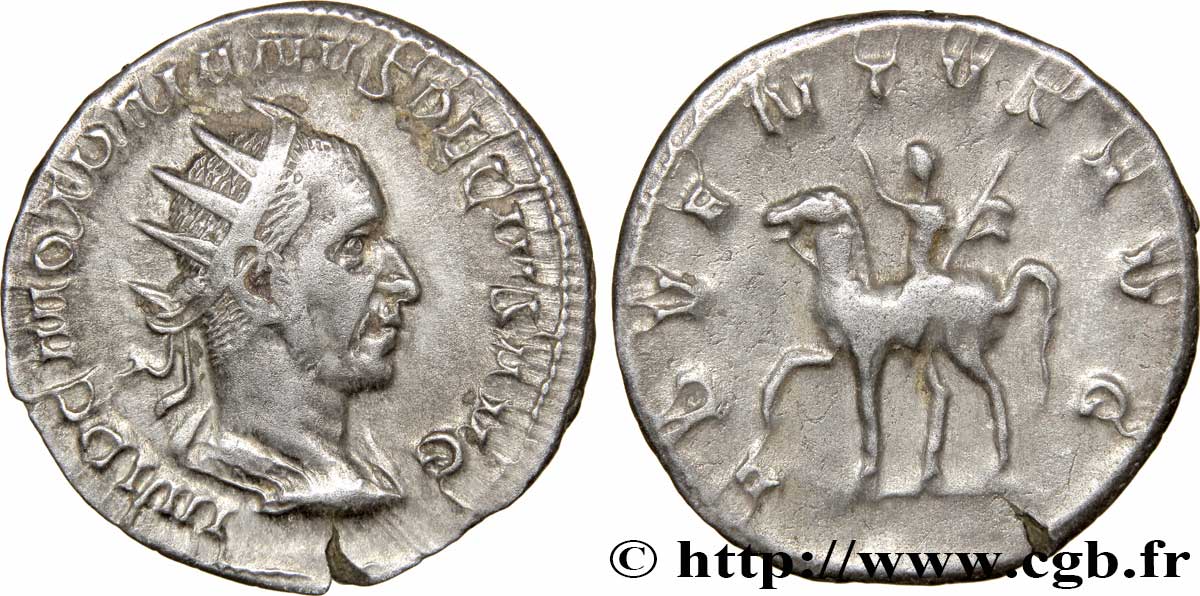 TRAJAN DECIUS Antoninien AU/XF