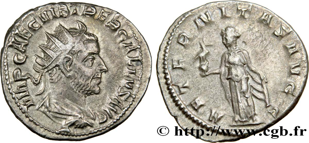 TREBONIANUS GALLUS Antoninien AU/XF