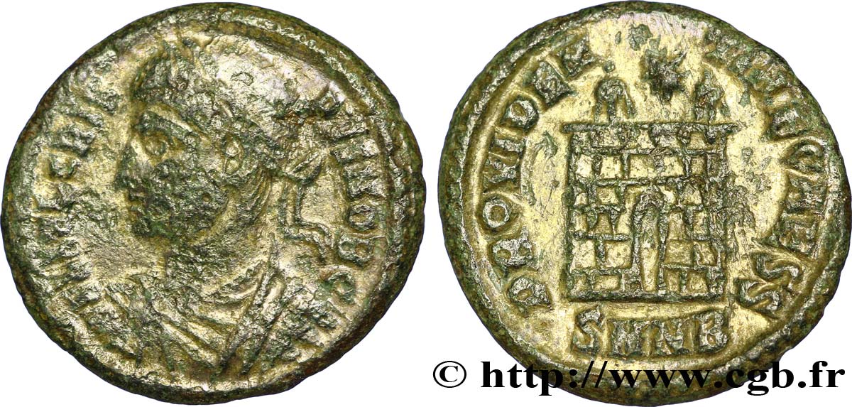 CRISPUS Centenionalis ou nummus TTB