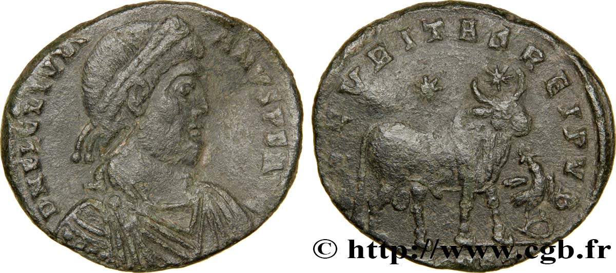 IULIANUS II DER PHILOSOPH Double maiorina, (GB, Æ 1) SS