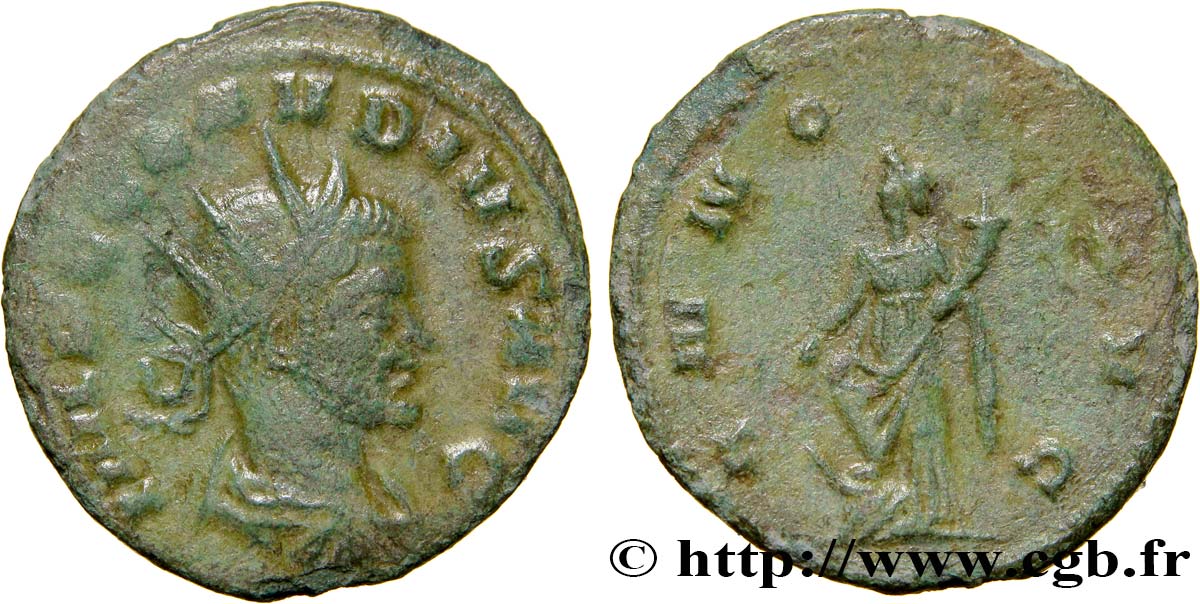 CLAUDIUS II GOTHICUS Antoninien AU/XF