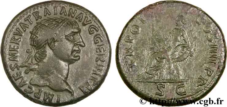 TRAJAN Dupondius TTB+/TTB
