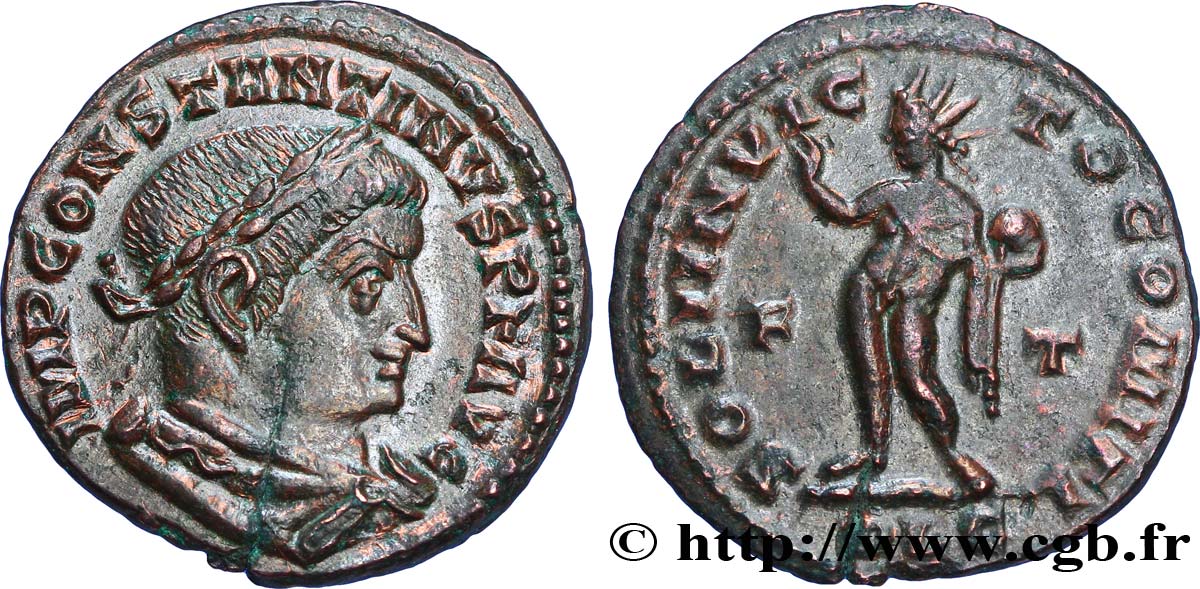 CONSTANTIN Ier LE GRAND Follis ou nummus SUP