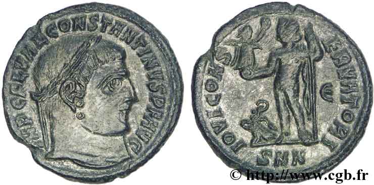 CONSTANTIN Ier LE GRAND Follis ou nummus TTB+