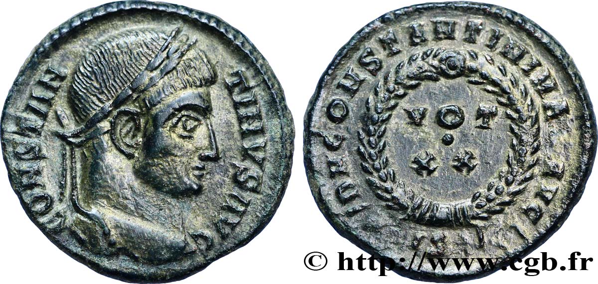 CONSTANTIN Ier LE GRAND Centenionalis ou nummus SPL